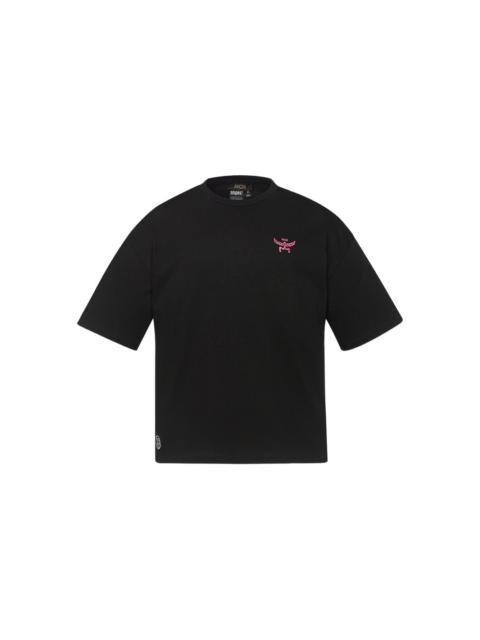 MCM x SNIPES rhinestone logo-print T-shirt