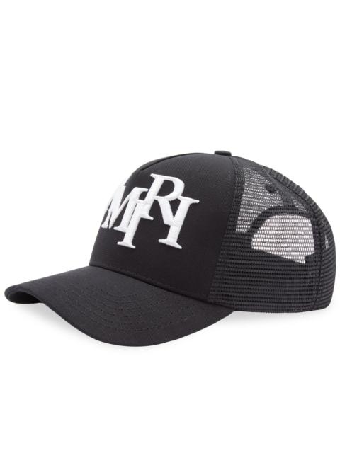 AMIRI AMIRI Staggered Logo Trucker Hat