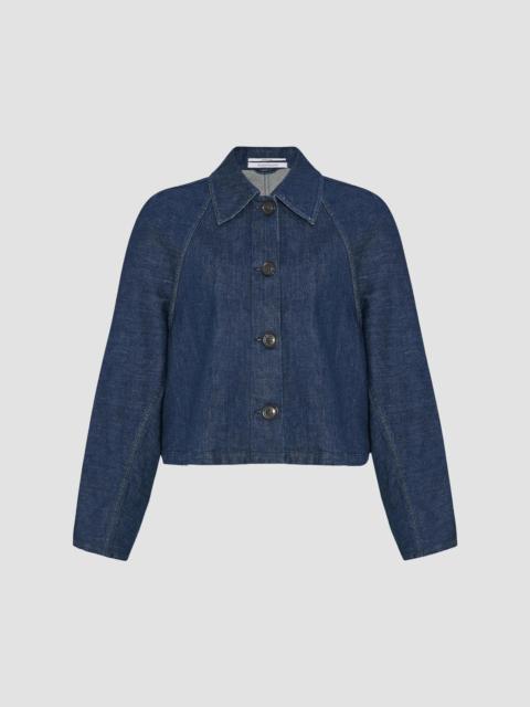 Another Tomorrow Women's Denim Jacket - Indigo
