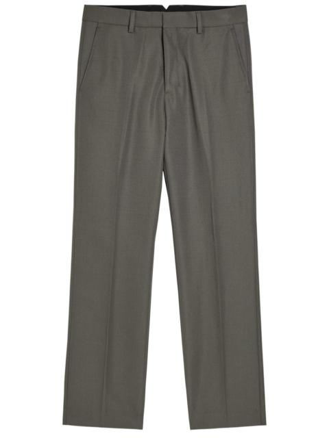 AMI Paris Ami Paris Straight-leg Wool Trousers