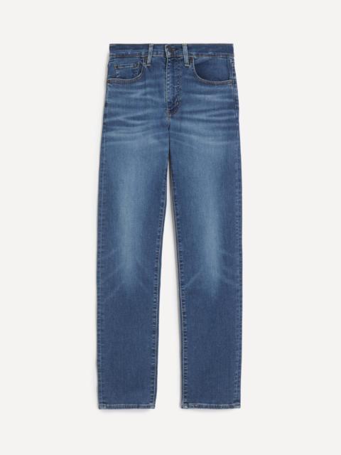 747 High-Rise Straight Jeans in Blue Wave
