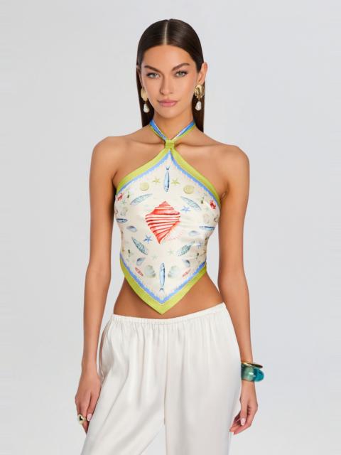 RETROFÊTE JAMIE SILK TOP