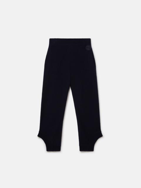 S-Wave Regenerated Cashmere Knitted Trousers