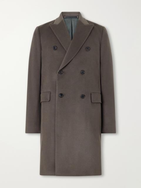 Paul Smith Double-Breasted Wool and Cashmere-Blend Coat