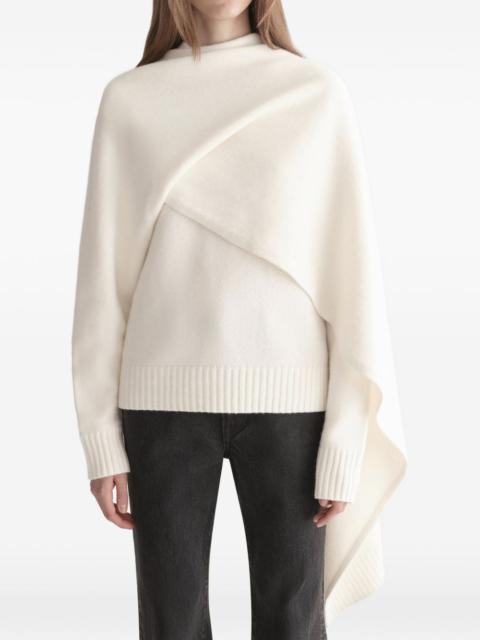 A.L.C. Davin draped sweater