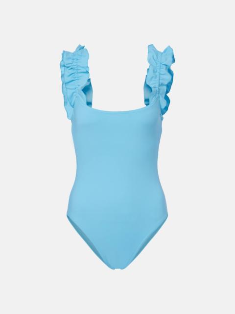 KARLA COLLETTO Willow ruffled swimsuit