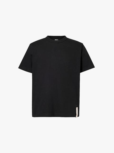 Bottega Veneta Crewneck brand-trim relaxed-fit cotton-jersey T-shirt