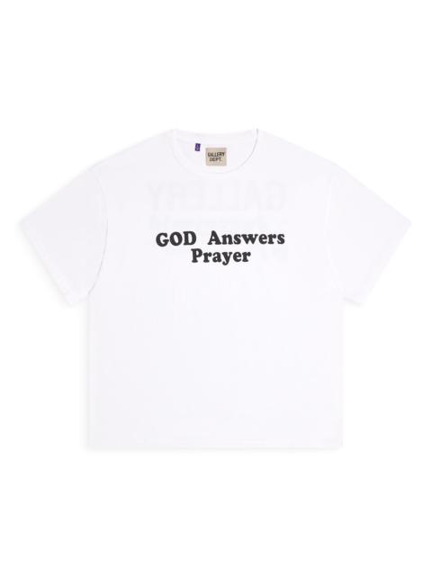 GALLERY DEPT. GOD ANSWERS PRAYER TEE