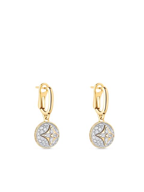 Louis Vuitton Idylle Blossom Ear Stud, Yellow Gold And Diamonds - Per Unit