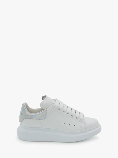 Alexander McQueen Oversized Sneaker in Silver