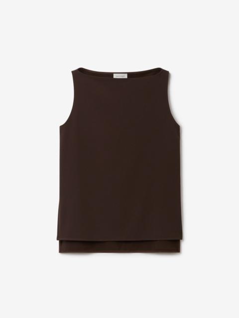 House of Dagmar Sleeveless Crepe Top