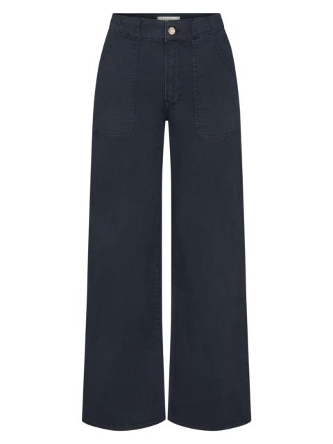 FRAME Women's The Modern Pocket Pants - Navy