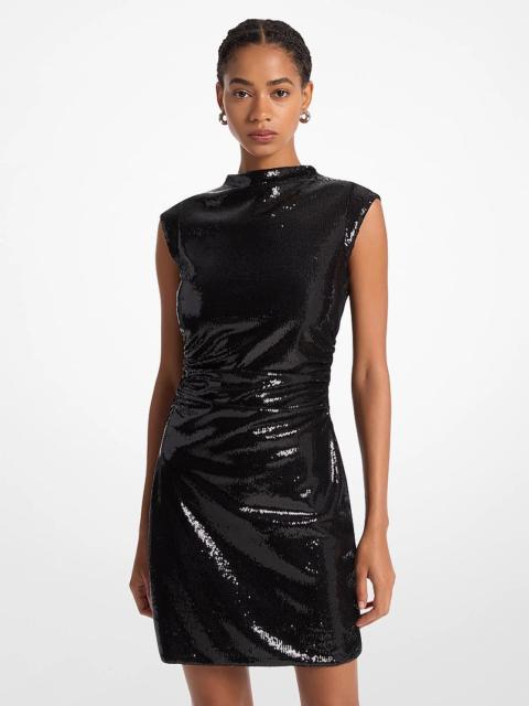 MICHAEL KORS Sequined Knit Dress