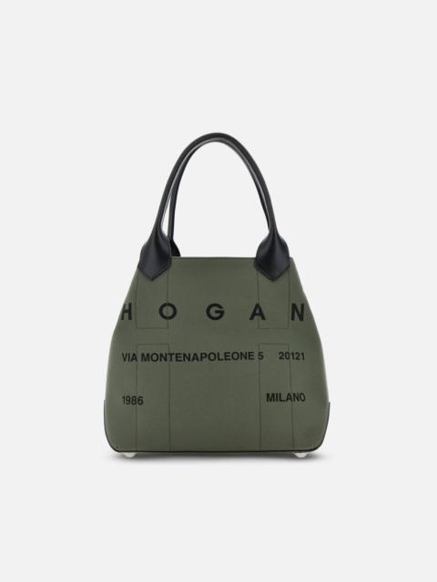 HOGAN Hogan Script Shopping Bag Medium