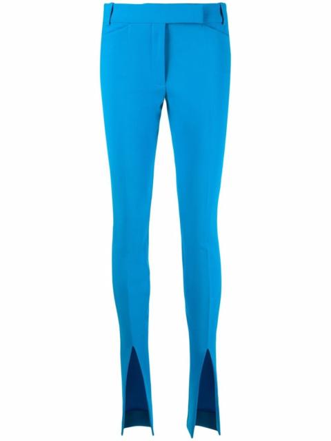 THE ATTICO Freja front-slit tailored trousers