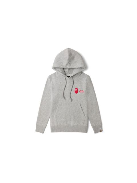 Vans x BAPE Camo Pullover Hoodie 'Grey' VN0A7XKN448