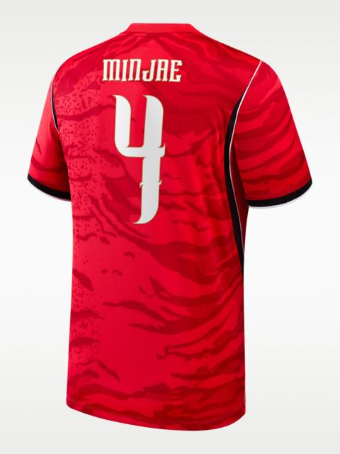 Nike Kim Min-jae South Korea National Team 2026 Stadium Home Men's Nike Dri-FIT Soccer Jersey