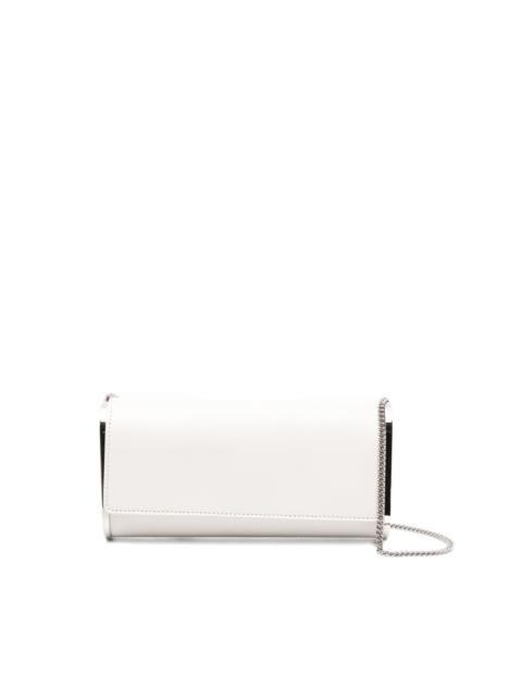 AQUAZZURA Muse leather clutch