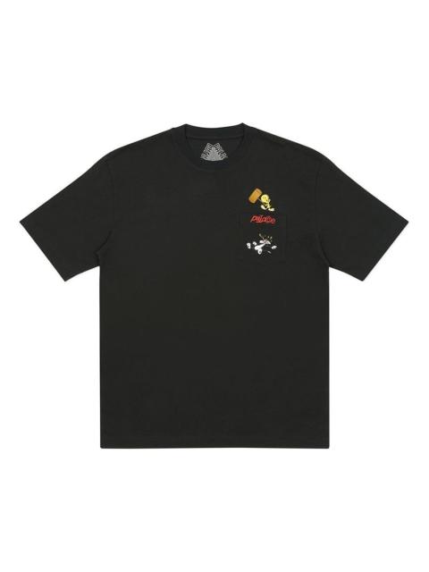 PALACE PALACE x Looney Tunes Cartoon Short Sleeve Unisex Black P18TS210