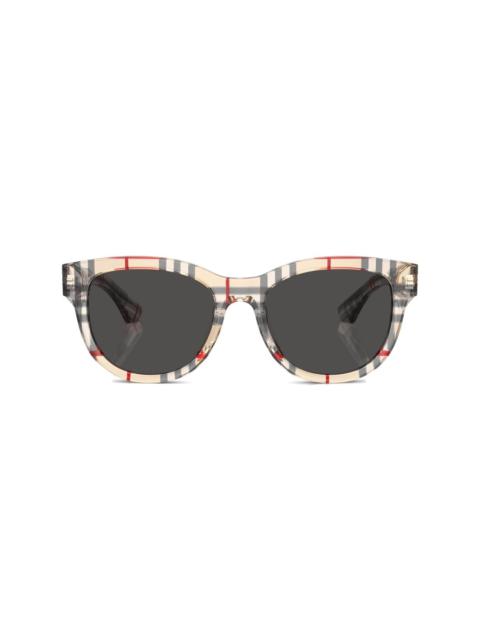 Burberry Vintage Check pantos-frame sunglasses