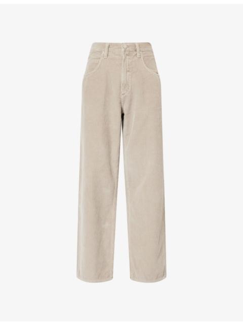 AGOLDE Fusion Baggy Tapered-Leg Denim Jeans