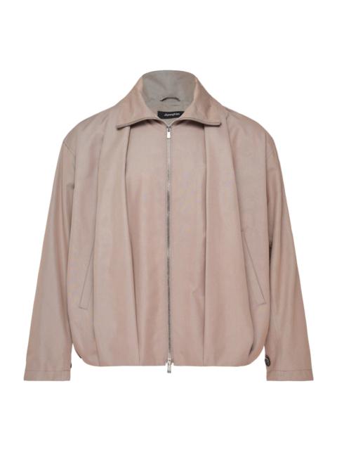 JiyongKim Shawl Collar Blouson Jacket