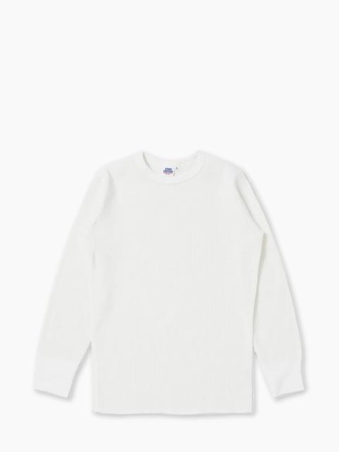 Studio D'Artisan STUDIO D'ARTISAN 9936 HEAVYWEIGHT THERMAL LONGSLEEVE WHITE
