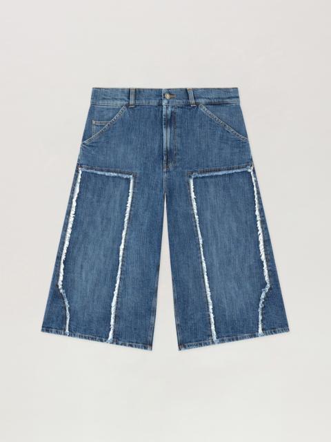 Curved Logo Skater Shorts