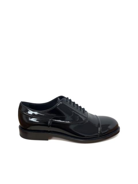 Tod's patent-leather oxford shoes