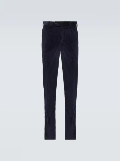 Pantaflat cotton corduroy slim pants