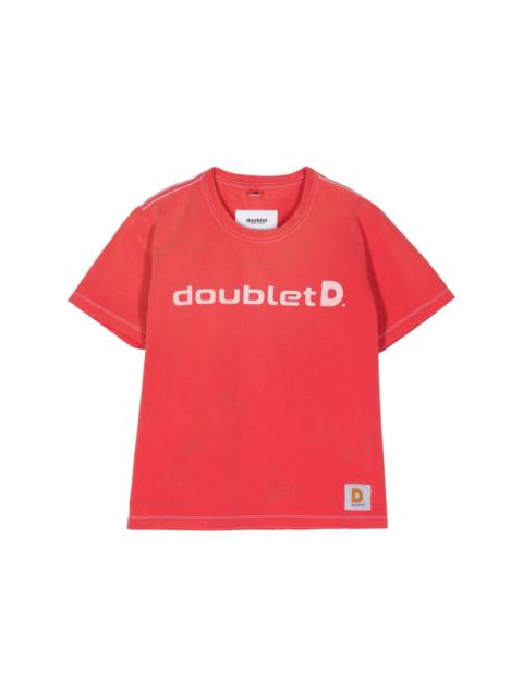 doublet logo-print crew-neck T-shirt