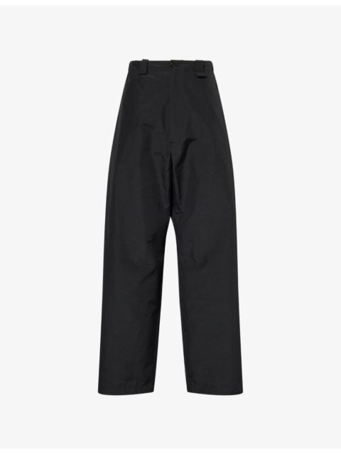 WILLY CHAVARRIA Toluca Barrel-Leg Woven Trousers