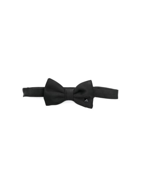 Valentino Rockstud silk bow tie