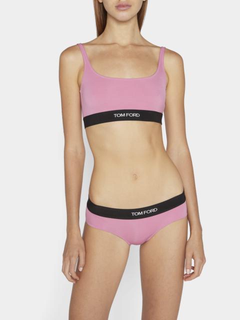 TOM FORD Logo Band Jersey Bralette