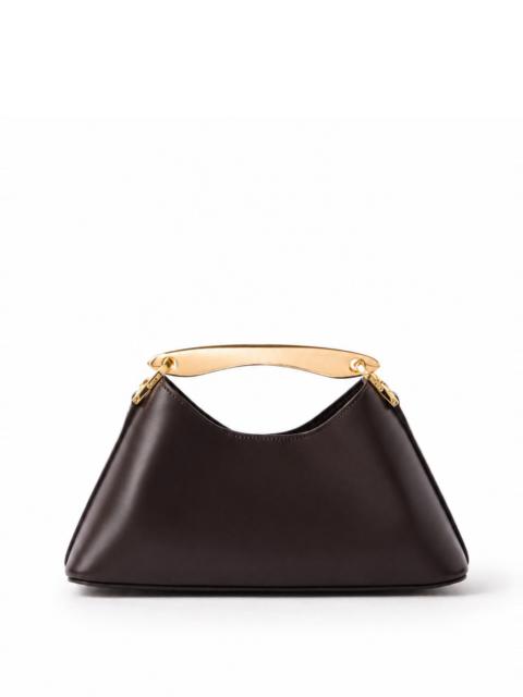Elleme Mini Boomerang Leather Tabacco