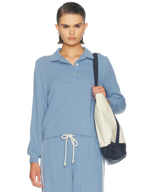 DONNI. The Eco Terry Polo Sweatshirt