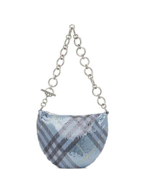 Burberry Blue Chainmail Bag