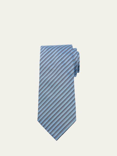 Men's Brera Stripe Silk Tie