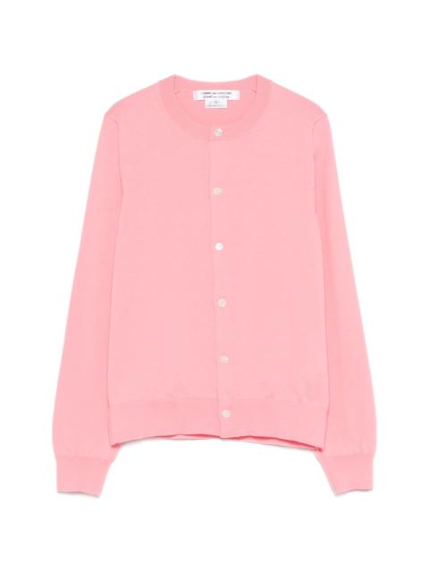 Comme Des Garçons button-up knitwear