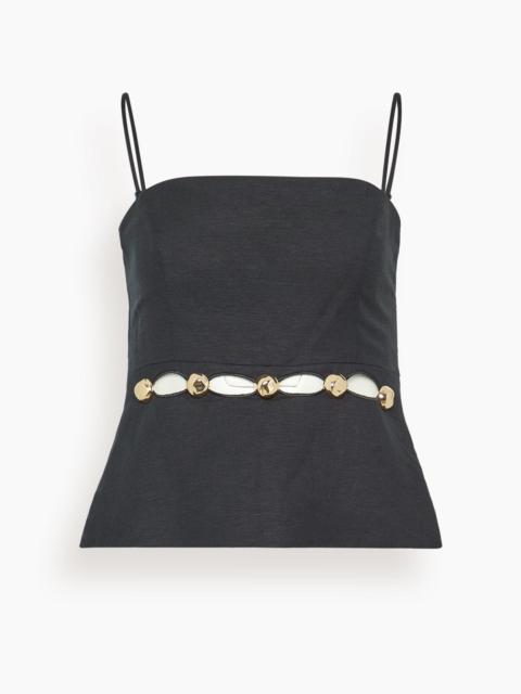 SIMKHAI Cruz Cami in Black