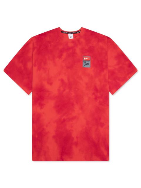 Nike NIKE X PATTA T-SHIRT - RUSH RED/UNIVERSITY RED/GYM RED
