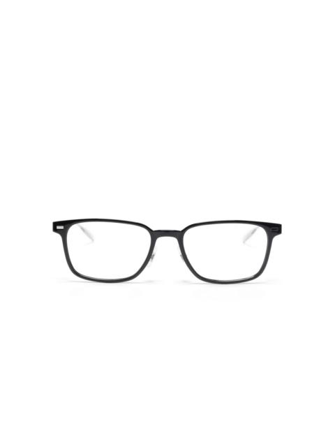 Montblanc rectangle-frame glasses