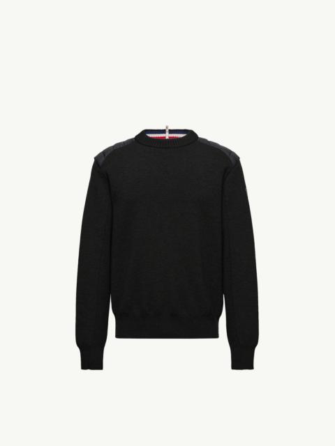 Moncler Grenoble Wool Blend Down Sweater