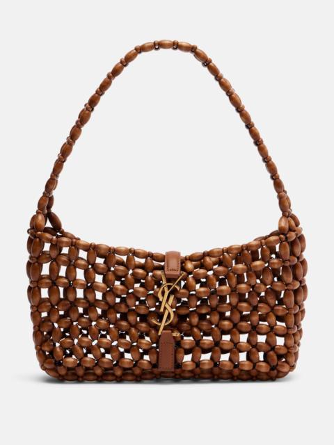 SAINT LAURENT Le 5 à 7 Mini beaded shoulder bag