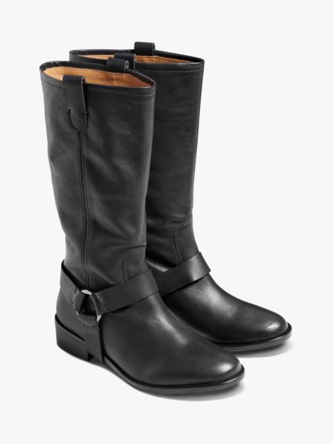 beek Kestrel Leather Tall Boot with Removable Strap