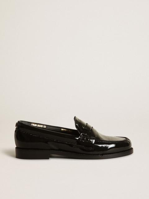 Golden Goose Jerry loafer in black patent leather