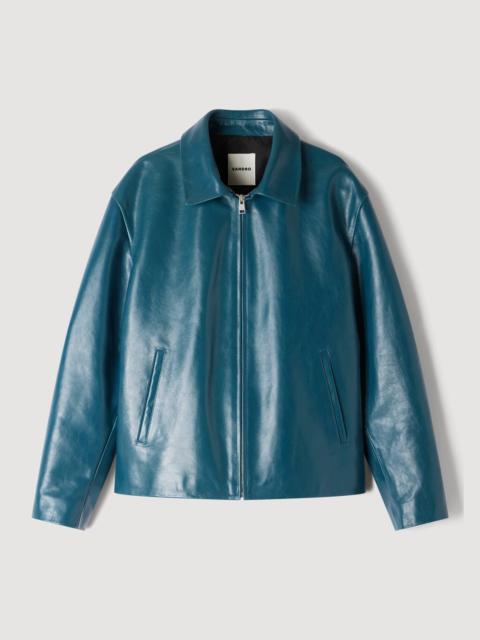 Sandro LEATHER JACKET