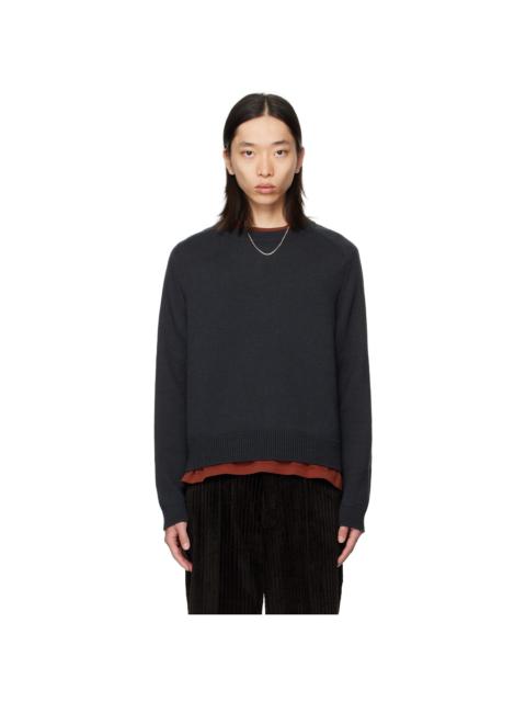 Our Legacy Black True Roundneck Sweater