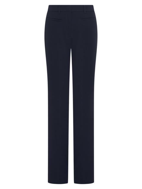MARELLA Women's Slightly Flared Cady Trousers - Navy