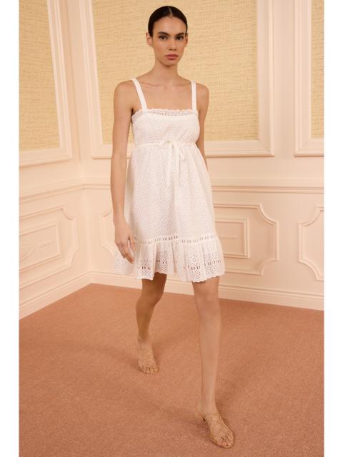 ULLA JOHNSON Nerelle Cotton Mini Dress